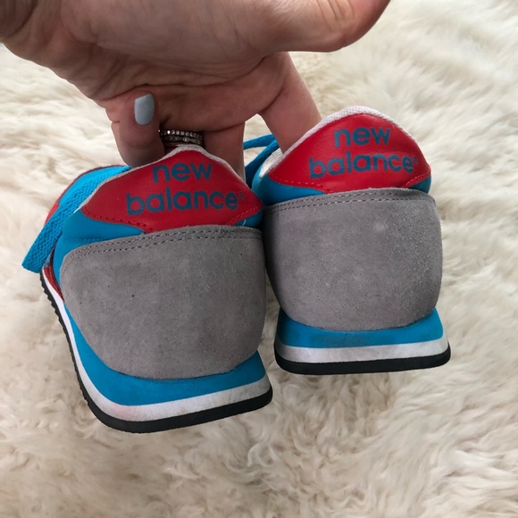 SOLD New Balance x J.Crew Red & Blue 420 sneakers - Picture 4 of 7